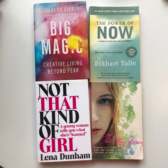 Books: Big Magic, Power of Now, Lena Dunham - Picture 1 of 1